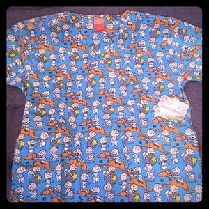 Rugrats scrub top